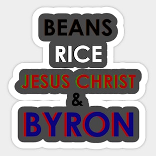 BYRON Sticker